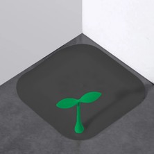 Omilife Dekoratif Lavabo Gider Kapatıcı Banyo Küvet Gider Kapatma Banyonuza Estetik Fonksiyonel Siyah Renk