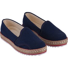 Cotto Shoes Lacivert Keten Kadın Sneaker