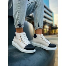 SHN CH258 Gbt Roma Colourful Erkek Bot Beyaz/sıyah