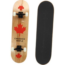 Feyza Design 78 cm Profesyonel Kaykay, Kanada Ağacı Skateboard Başlangıç Seviyesi