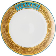 Versace Medusa Amplified Blue Coin 21 cm Tatlı Tabağı
