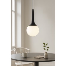 Vivido Home Siyah Tekli Nova Sarkıt Avize
