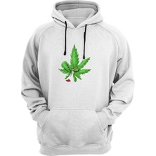 Widi Yaprak Baskılı Sweatshirt