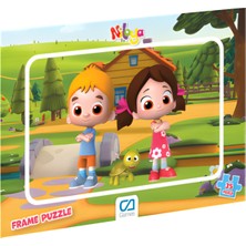 Ca Games Niloya Lisanslı 35 Parça Çerçeveli 34X24CM Çocuk Puzzle Yapboz Serisi