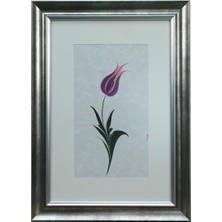 E38 El Işçiliği Lale Ebru Tablo 50*36 CM-6454