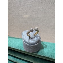 MC Çelik Taşlı Ayarlanabilir Yüzük