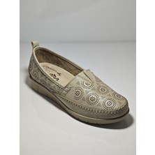 Cem Pekşen Mira 2026-5 Kadın Günlük Deri Comfort Ayakkabı