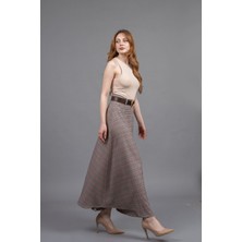 MissVina Kemerli Verev Maxi Etek 6836