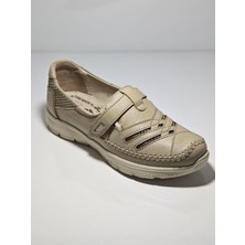 Cem Pekşen Mira 2026-4 Kadın Günlük Deri Comfort Ayakkabı