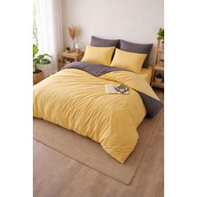 İyi Geceler İstanbul Iyi Geceler Istanbul In Line Nevresim Takımı Çift Kişilik - Sarı