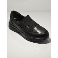 Cem Pekşen Maggy BK7020-F Kadın Günlük Deri Comfort Ayakkabı