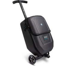 Feyza Design Çocuk Scooter Çantası Siyah, Hafif ve Dayanıklı Bagaj Valizi