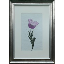 E38 El Işçiliği Gül Ebru Tablo 50*36 CM-6457