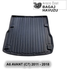 Elorcar Audı A6 Avant C7 2011 - 2018 3D Bagaj Havuzu