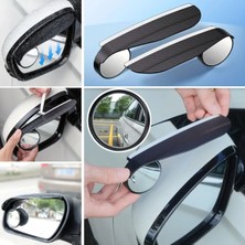  Vioma Aksesuar® 2 Adet Kendinden Aynalı Karbon Fiber Görünümlü Araba Yan Ayna Yağmur Koruyucuları Yağmur & Kar Kalkanı Visörler