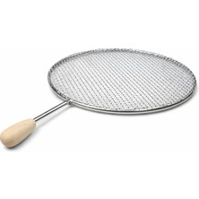 Puffstore Ahşap Saplı Nargile Közlüğü – Dayanıklı Metal Köz Teli – Isı Dağıtıcı Kömür Izgarası