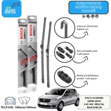 Dacıa Sandero  (2008-2014) Ön Sağ-Sol Silecek Bosch Aeron Eco 500MM/500MM