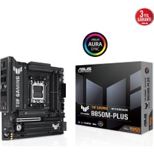 SHN Tuf B850M-PLUS, 4xddr5, 3x M.2, Hdmi, Dp, Type-C, Am5 Soket Anakart