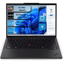 Lenovo Thinkpad P14S Gen 5 Amd Ryzen™ 7 Pro 8840HS 5.1ghz 16GB Ddr5 1tb SSD Amd Radeon 780M 14" Wuxga IPS 400NITS Windows 11 Pro Taşınabilir Bilgisayar + Mouse Hediyeli 21MFS2MQ00OX07
