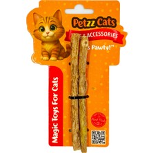 Petzzcats Dental Stick Doğal Matatabili Kedi Oyuncağı Medium 0,7-0,9X12 cm