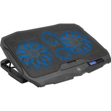 SHN Frisby FNC-5230ST (2X12,5CM 2X7CM) 4 Fan, 10&amp;quot;-17&amp;quot; Notebook Soğutucu, 5 Kademeli S