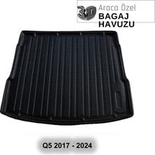 Elorcar Audı Q5 2017 - 2024 3D Bagaj Havuzu
