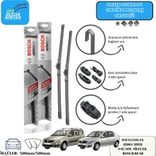 Dacıa Logan  (2004-2013) Ön Sağ-Sol Silecek Bosch Aeron Eco 500MM/500MM