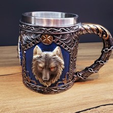 Osense 3D Boyutlu Kurt Kafası Tasarımlı Kupa Bardak