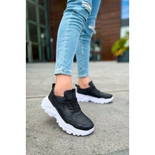 SHN CH089 Cbt Low Top Lace Up Erkek Ayakkabı Sıyah