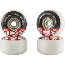 Feyza Design Eko Kaykay Tekerlek Seti, Abec 7 Rulmanlı, Hız ve Performans Için Idealdir