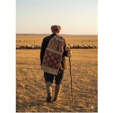 Eski Yeni Antik El Dokuması Yörük Heybesi