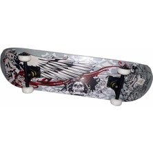 Feyza Design Zımparalı Kemik Teker Kaykay Profesyonel Kullanım Için