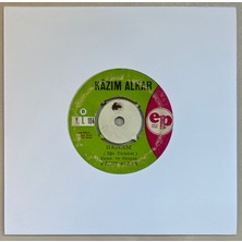 Esin Plak Kazım Alkar Haticem - Ceylan  45 Lik Plak (Orijinal Dönem Baskı)