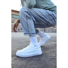 SHN CH107 Cbt Felibord Erkek Ayakkabı Beyaz / Beyaz