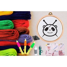 Vioma Aksesuar Punch Seti Nakış Seti Kasnaklı Kendin Yap Seti Seri 53