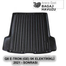 Elorcar Audı Q8 E-Tron (Ge) 5k Elektirikli 2021 - Sonrası 3D Bagaj Havuzu