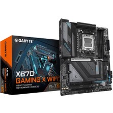 SHN Gigabyte X870 x Wifi7 G10, 4xddr5, 3xm.2, Dp, Hdmi, Type-C, Wi-Fi 7e, Bluetooth 5.4, Am5 Sok