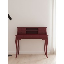 Gazzini Furniture Regis Rustik Still Raflı Ahşap Çalışma Masası 80X125