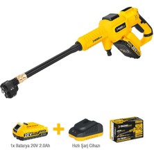 SHN Sgs 5410 Akülü Basınçlı Oto Araba Bahçe Yıkama Tabancası Seti 30 Bar