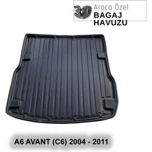 Elorcar Audı A6 Avant C6 2004 - 2011 3D Bagaj Havuzu