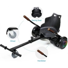 Feyza Design Hoverkart Tüm Hoverboard'lara Uyumlu Oturma ve Go-Kart Aparatı