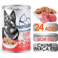 Mamazoone Biftekli Yetişkin Köpek Maması 24 Adet