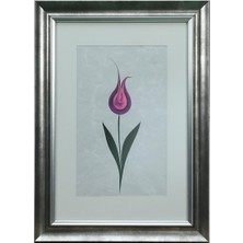 E38 El Işçiliği Lale Ebru Tablo 50*36 CM-6456