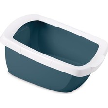 İmac Imac Funny Açık Kedi Tuvaleti Petrol Mavisi 65X47.5X33 cm
