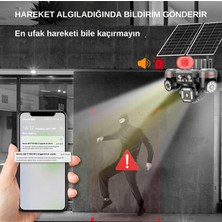 Heiman HM-892 4g Sim Kartlı 4 Kameralı 3 Telefondan Kontrol 12MP Hd Kamera