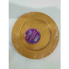 Sword Pack 6 Adet Sert Plastik Mika Tabak Gold 6 Adet