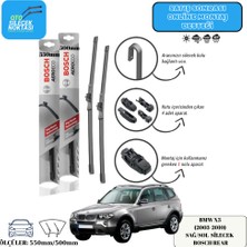 Bmw  X3  (2003-2010) Ön Sağ-Sol Silecek Bosch Aeron Eco 550MM/500MM