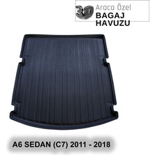 Elorcar Audı A6 Sedan C7 2011 - 2018 3D Bagaj Havuzu