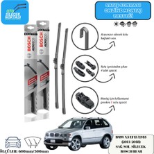 Bmw  X5 EF15/EF85 (2014-2018) Ön Sağ-Sol Silecek Bosch Aeron Eco 600MM/500MM
