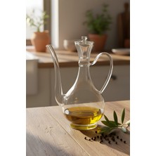 Efsane 750 ml Cam Yağdanlık – Sızdırmaz, Şık ve Dekoratif Zeytinyağı Şişesi